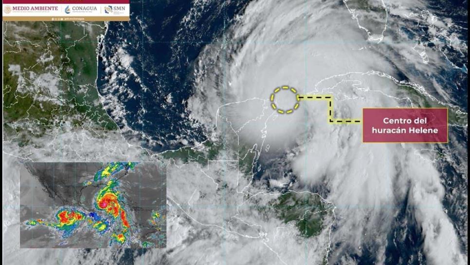 Huracán Helene: Trayectoria EN VIVO hoy 25 de septiembre