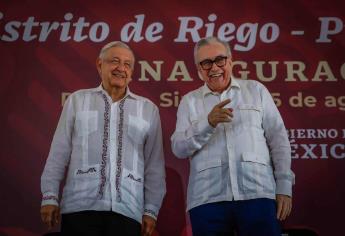 AMLO llegará este viernes a El Rosario para entregar el sistema de riego de la Presa Santa María