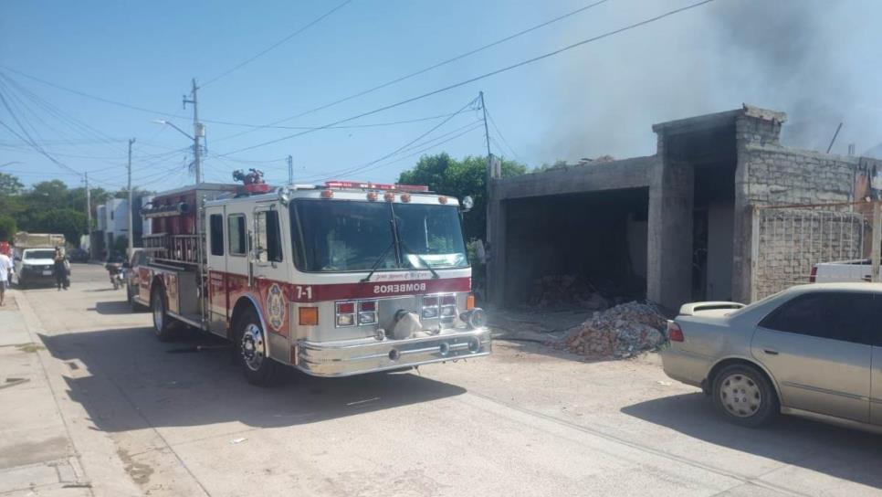 Explosión en una vivienda de Guasave deja a un hombre con quemaduras graves