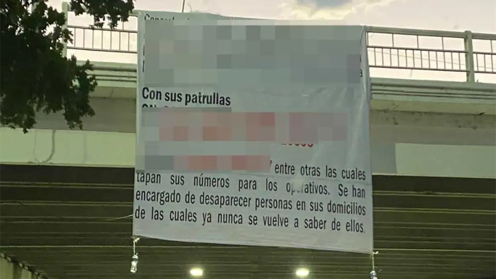 Las mantas fueron removidas rápidamente. FOTO: Cortesía