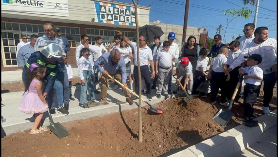 Arranca etapa de arborización en el López Mateos de Los Mochis