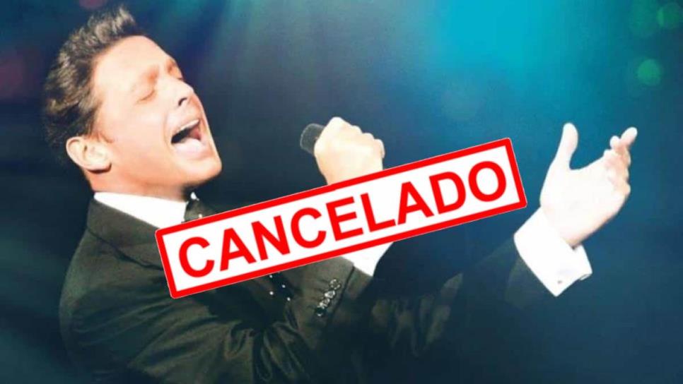 Concierto de Luis Miguel en Mazatlán se cancela por ola de violencia en Sinaloa