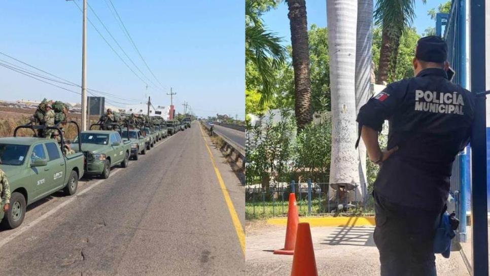 Por revisión de armas a policías municipales, Guardia Nacional atiende las emergencias en Culiacán: Alcalde