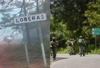 Balacera en sierra de Concordia desplaza a 10 familias del poblado Loberas