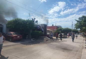 Muere hombre tras explosión en su casa en Guasave