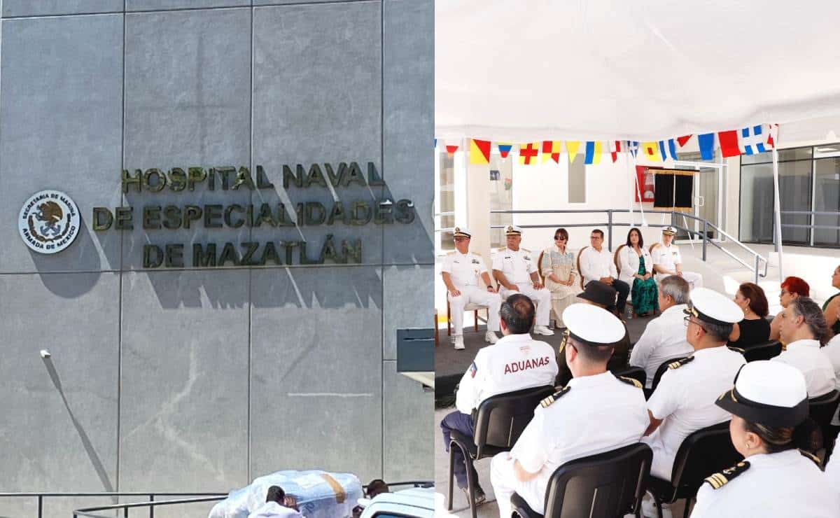 Reinauguran Hospital Naval de Especialidades en Mazatlán con inversión de 120 millones de pesos