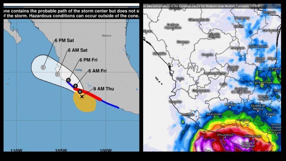 John se fortalece a huracán categoría 1; esta sería su trayectoria