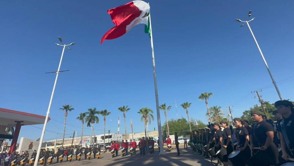 Conmemoran en Ahome 203 años de la consumación de la Independencia de México 