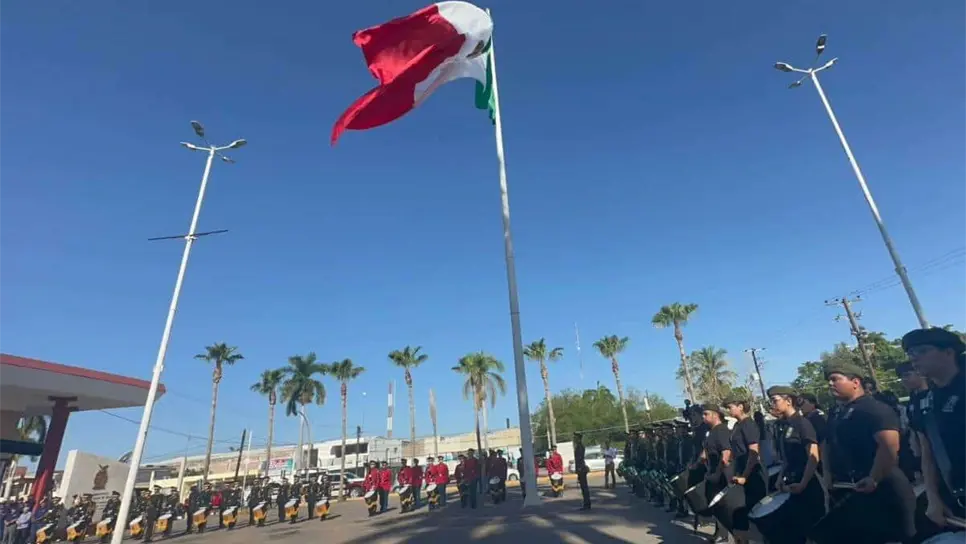 Conmemoran en Ahome 203 años de la consumación de la Independencia de México