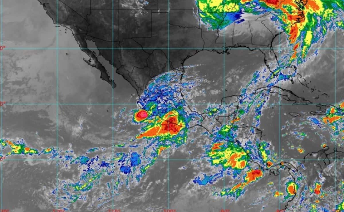 Ciclón John sigue causando lluvias hoy 27 de septiembre ¿Llegarán a Sinaloa?