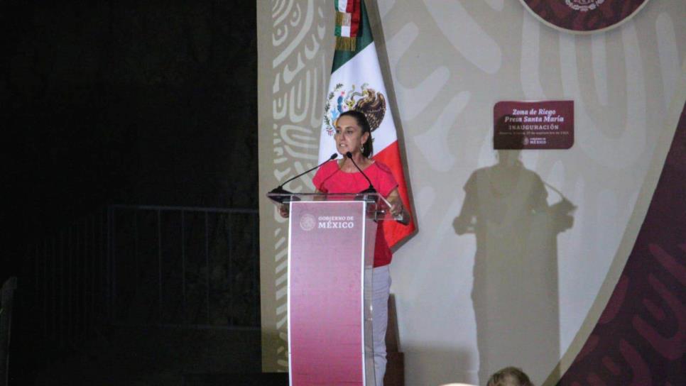 Vamos a apoyar a Rocha y a Sinaloa: Claudia Sheinbaum