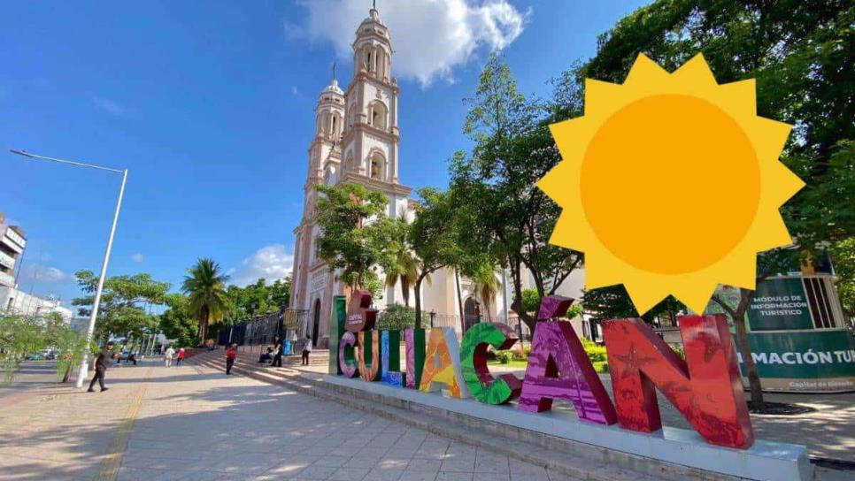 Como toda la semana, se espera un día soleado y caluroso en Culiacán este viernes