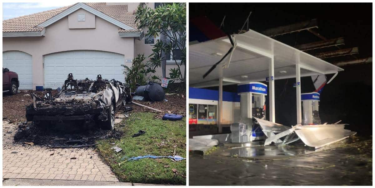 FOTO: Efectos del huracán Helene.