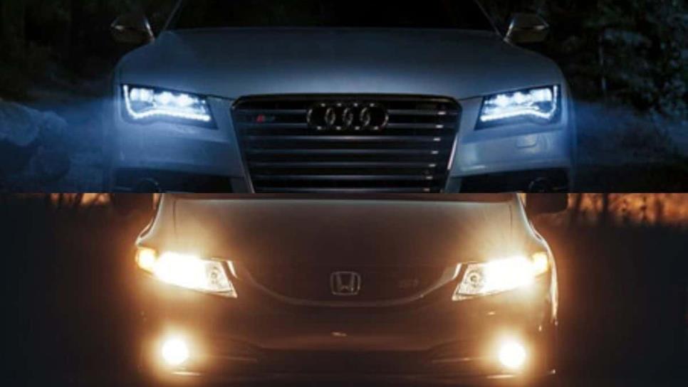 ¿Por qué algunos autos tienen luces amarillas y otros blancas?