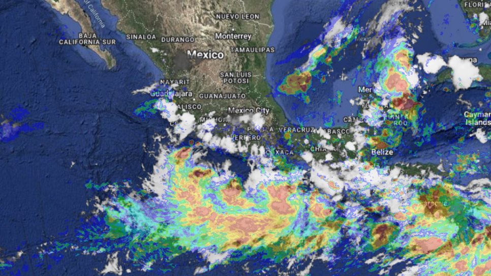 Se esperan fuertes lluvias en distintos estados de la República Mexicana