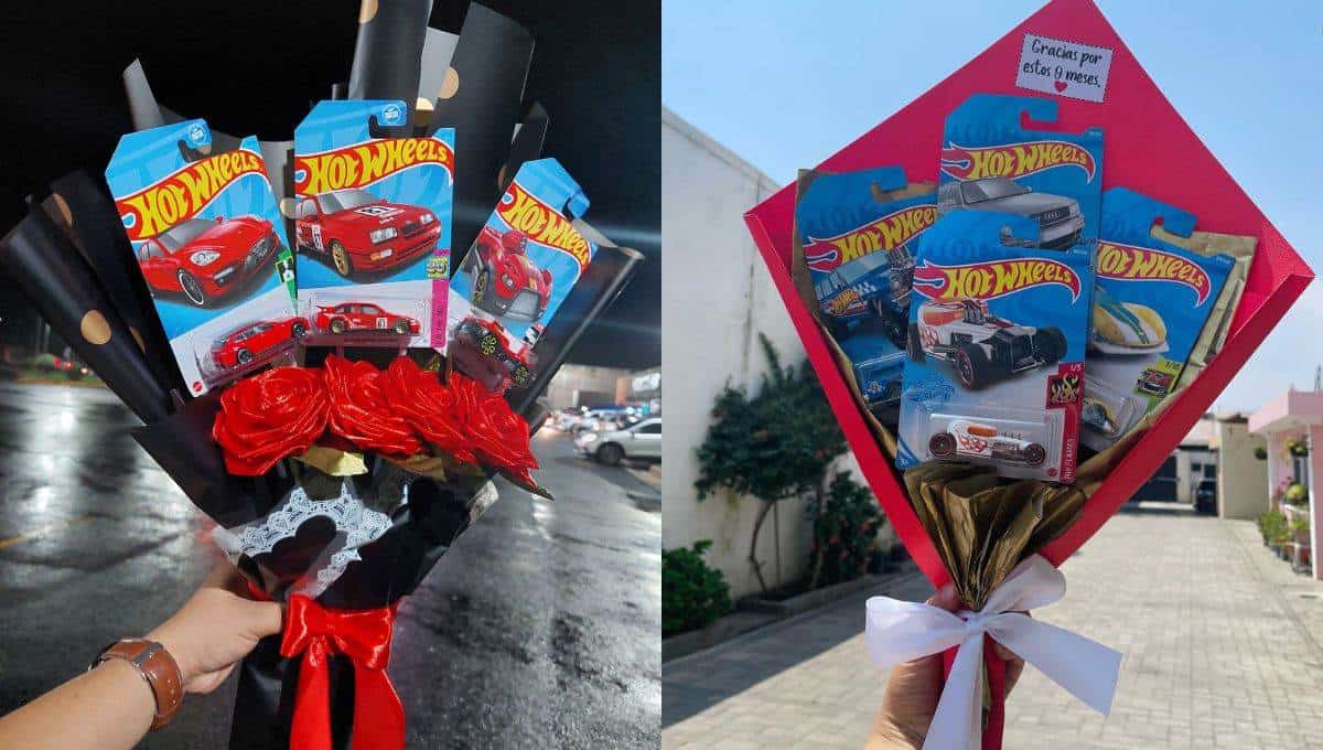 Los ramos suelen variar de precio dependiendo de la cantidad de carritos que posee. FOTO: Internet