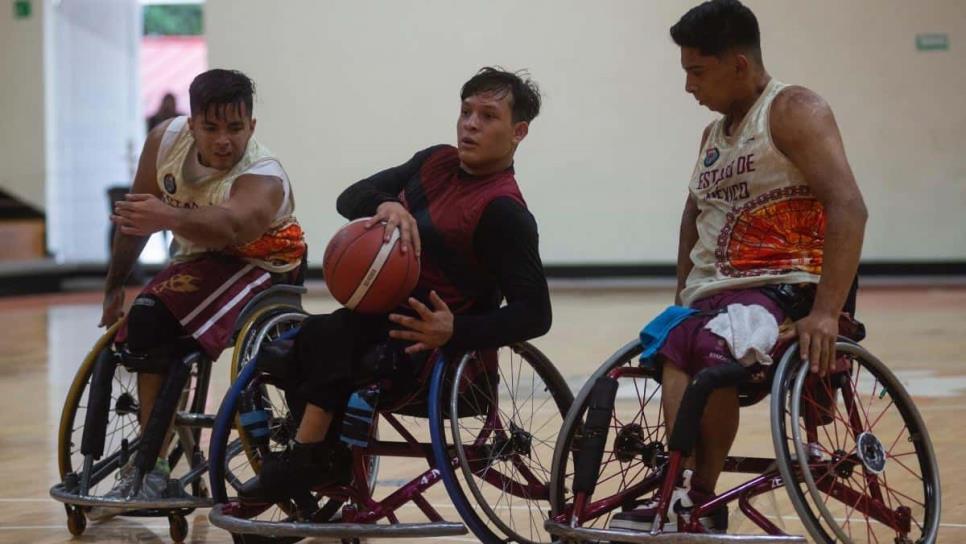 Sinaloa es subcampeón de baloncesto en silla de ruedas