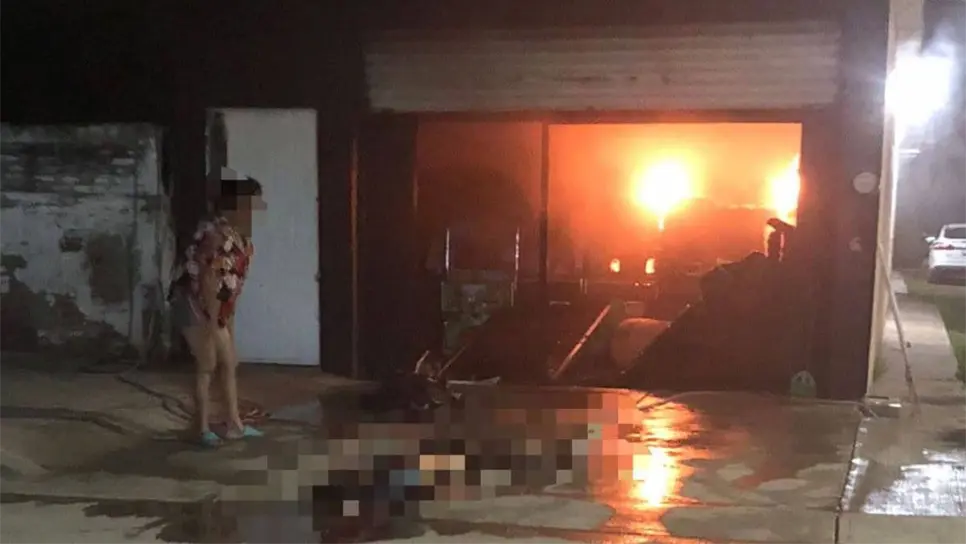 Los hechos ocurrieron durante la noche de este lunes. FOTO: Cortesía