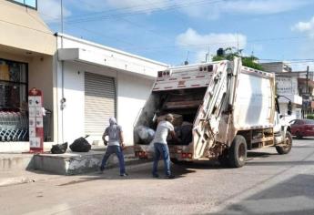 Reanudan recolección de basura en comunidades afectadas por violencia en Elota 