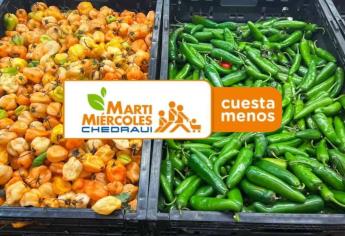 Marti-miércoles Chedraui: ofertas del 1 y 2 de octubre en frutas y verduras