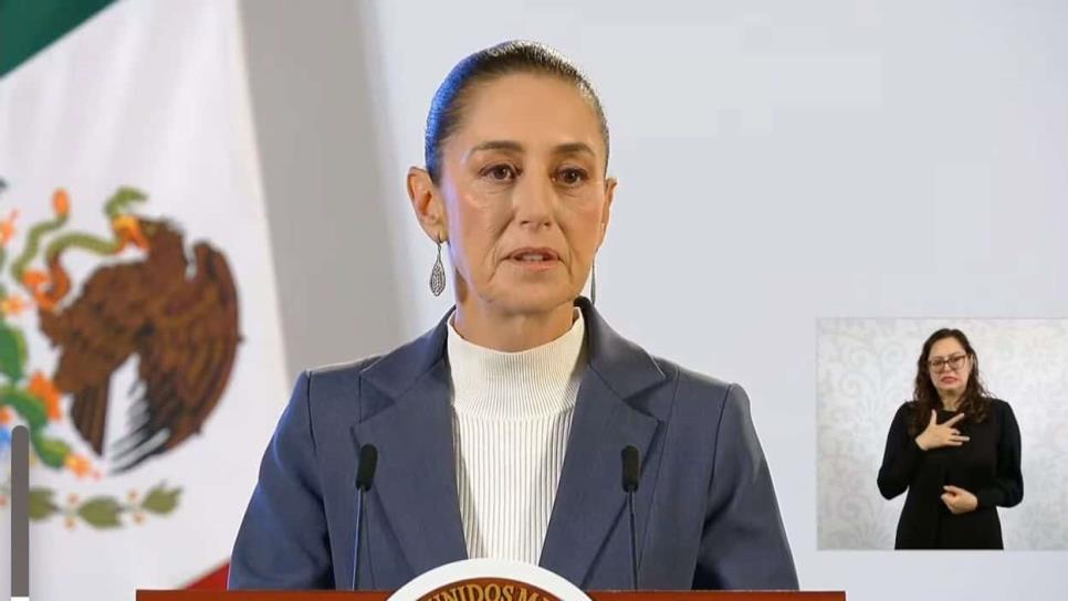 Sinaloa no es la entidad con más homicidios: Claudia Sheinbaum