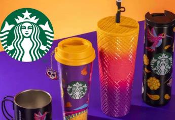 Así de bonitos están los vasos de Starbucks de Día de Muertos ¿Cuánto cuestan?