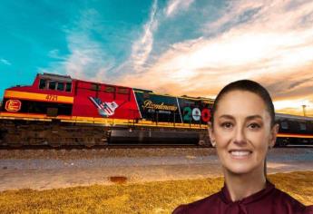 ¿Qué dijo Claudia Sheinbaum sobre la ruta del tren que pasará por Sinaloa? 