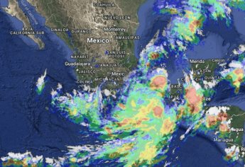 Depresión tropical Once-E se degrada a baja presión remanente