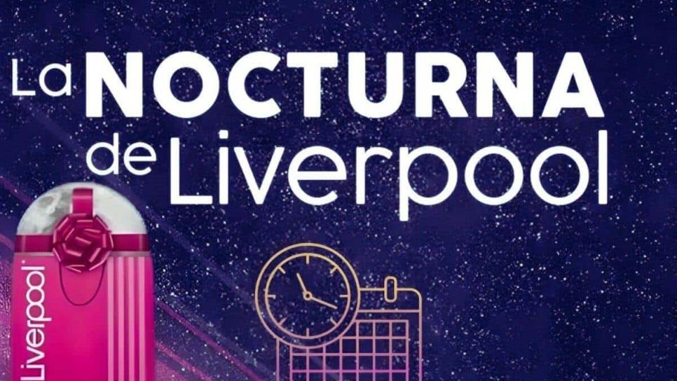 La Venta Nocturna de Liverpool tendrá hasta el 60% de descuento en estos departamentos