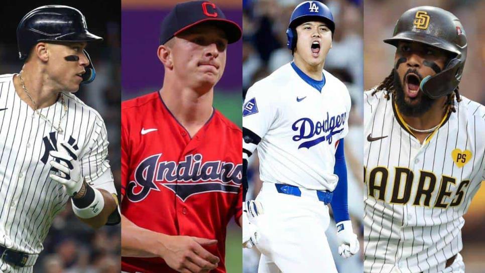 Listas las series divisionales de la MLB; Horarios, enfrentamientos y dónde ver