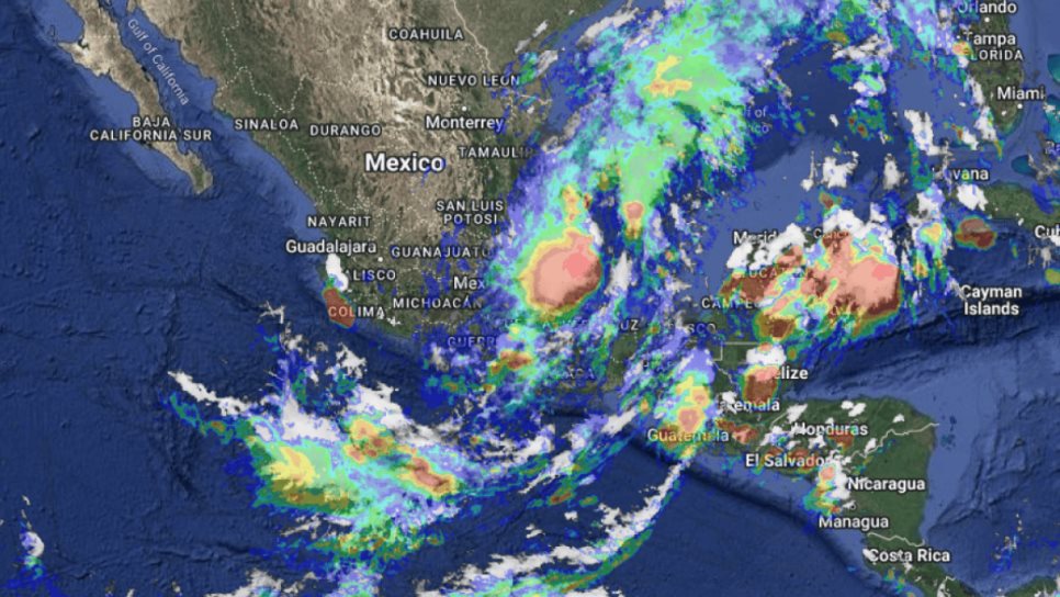 Temporal dejará lluvias torrenciales en Veracruz y Oaxaca