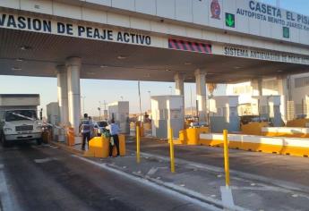 Reportan paso libre por La Costera tras ponchallantas y persecución al norte de Culiacán