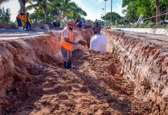 Así van las obras del nuevo Colector Cerritos que evitará inundaciones en Mazatlán