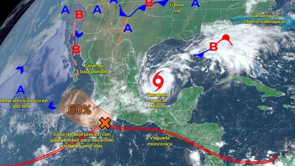 Clima en Sinaloa: ¿Regresan las lluvias? Así viene el pronóstico para la segunda semana de octubre