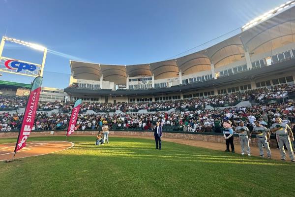Cuadrangular del Bienestar de DIF Sinaloa llega al estadio de Cañeros de Los Mochis 