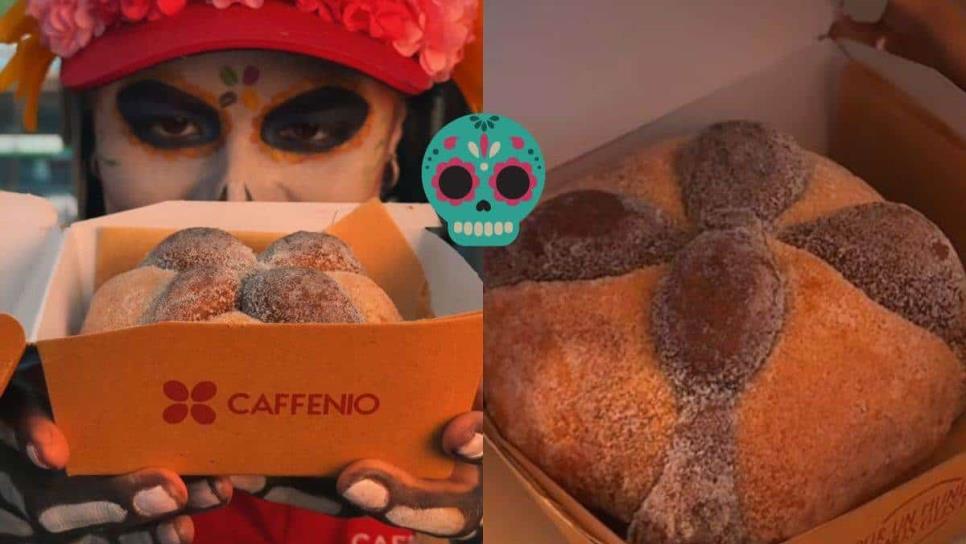 Caffenio ya tiene rico Pan de Muerto ¿Cuánto cuesta? 