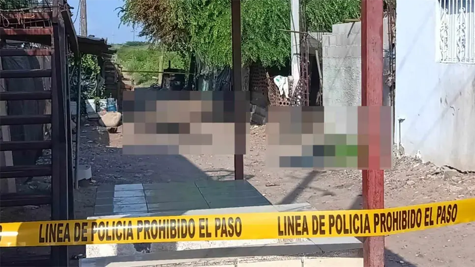 Así quedaron los cuerpos.