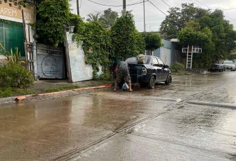 Lluvia sorprende este lunes a la zona sur de Sinaloa