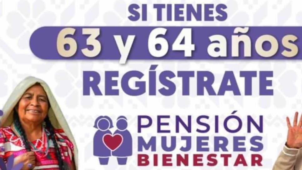 ¿Eres mujer de 63 a 64 años? Ya puedes solicitar tu pensión del Bienestar