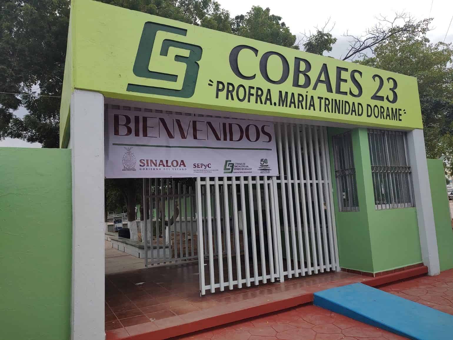 El COBAES se puso a disposición de los alumnos. FOTO: Luz Noticias