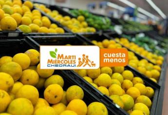 Marti-miércoles Chedraui: ofertas del 8 y 9 de octubre en frutas y verduras