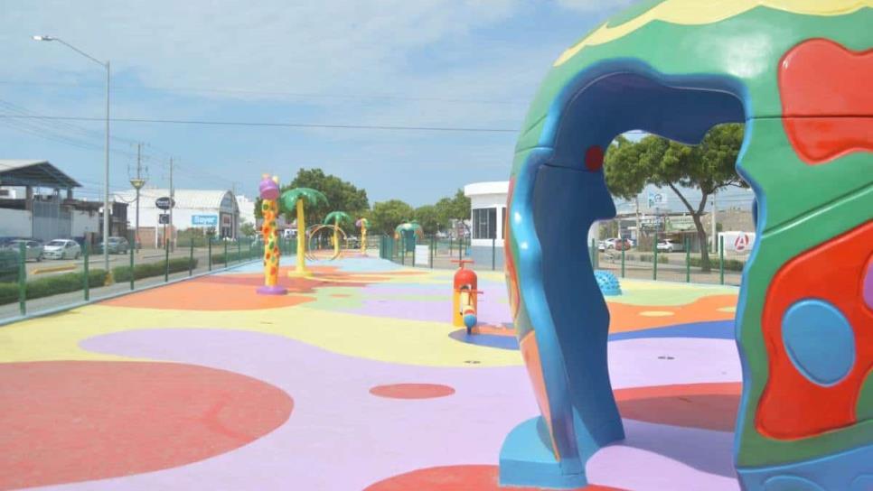 Así luce el Oasis Interactivo del Parque Lineal, tras su remodelación