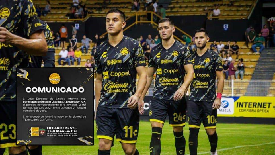 Dorados de Sinaloa jugará en Tijuana sus partidos de local tras violencia en Culiacán