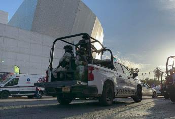Se le sale un tiro a un elemento de la Guardia Nacional de Ahome y termina herido
