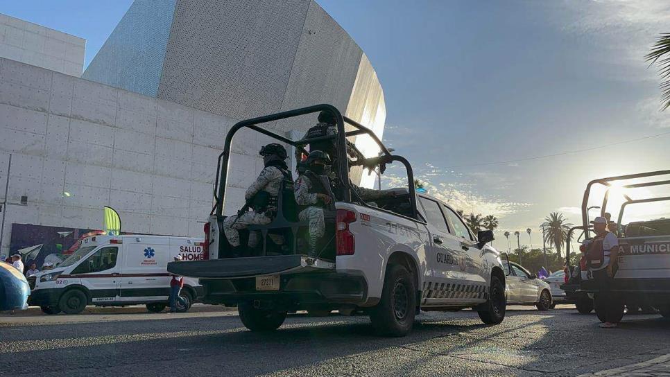 Se le sale un tiro a un elemento de la Guardia Nacional de Ahome y termina herido