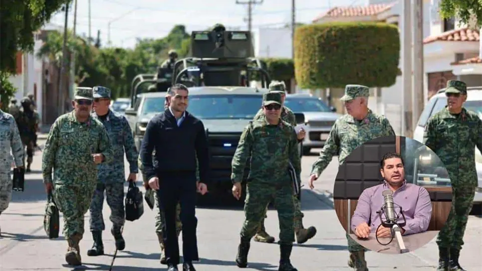 García Harfuch demuestra respaldo a los culiacanenses al caminar por las calles