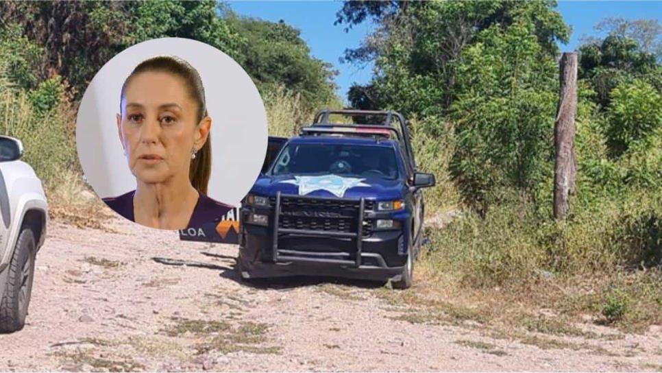 La violencia en Sinaloa se frenará con inteligencia  e investigación: Claudia Sheinbaum