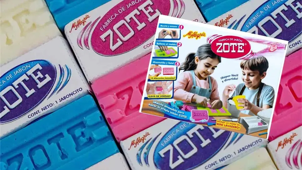 Juguetes Mi Alegría saca fábrica para hacer tu Mini Jabón Zote en Casa ¿cuánto cuesta?