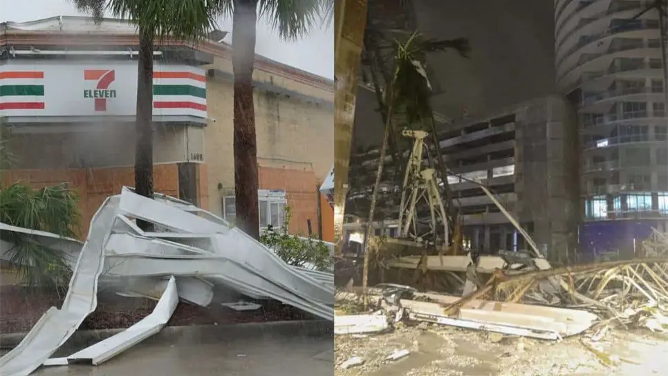 El huracán tocó tierra el pasado miércoles 9 de octubre. FOTO: Internet