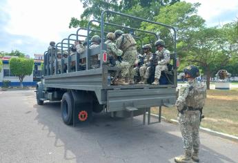 Tras un mes de violencia, arriban 100 elementos de Fuerzas Especiales a Culiacán
